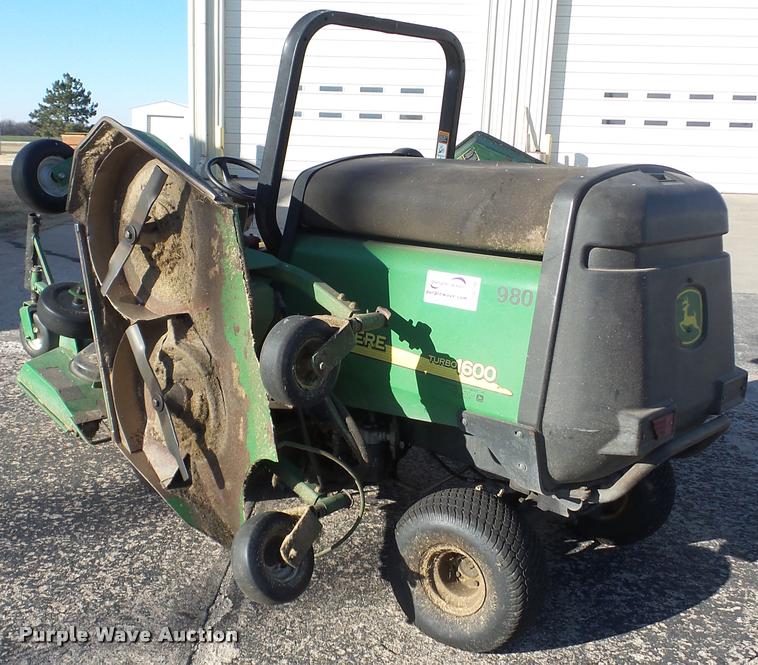 image for item DA2206 John Deere 1600 Turbo ZTR lawn mower