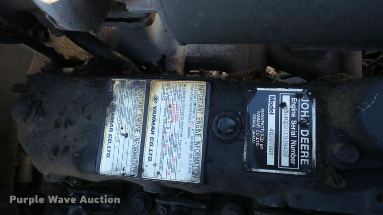 image for item DA2206 John Deere 1600 Turbo ZTR lawn mower