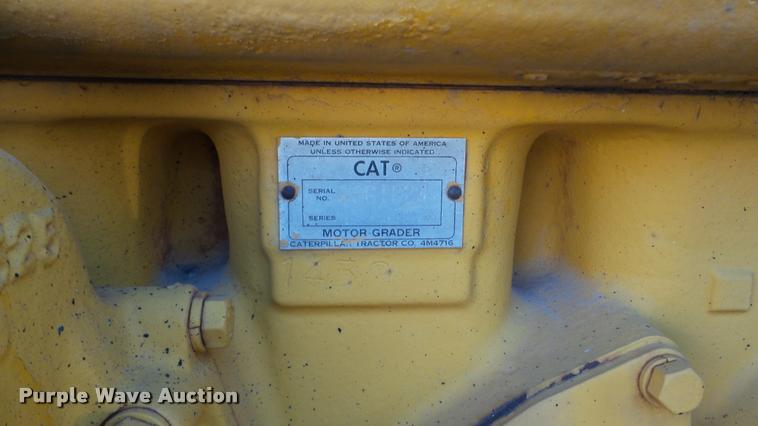 image for item DA2207 Caterpillar 120 motor grader