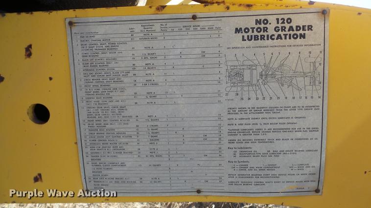 image for item DA2207 Caterpillar 120 motor grader