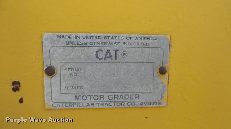 image for item DA2207 Caterpillar 120 motor grader