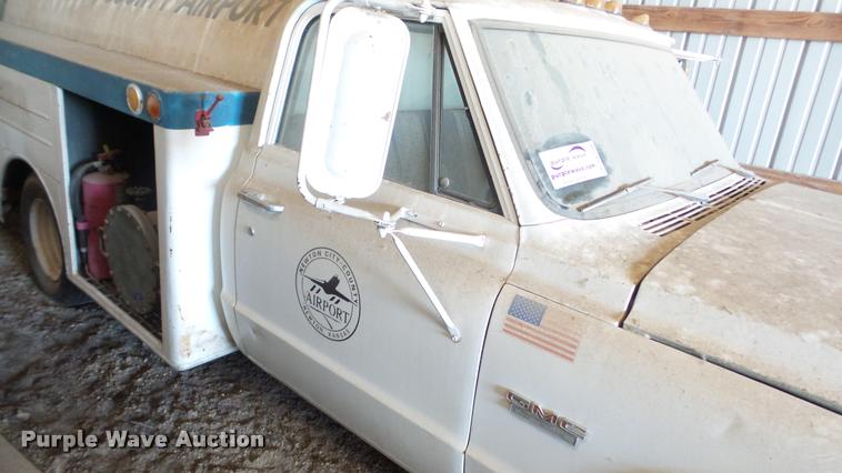 image for item DA2208 1971 GMC 3500 fuel truck