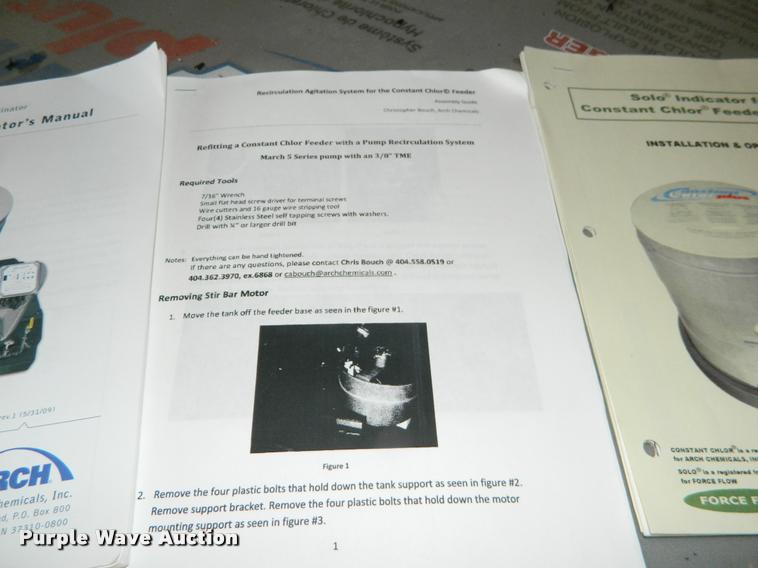 image for item DA9652 Constant Chlor chemical injection discharge unit