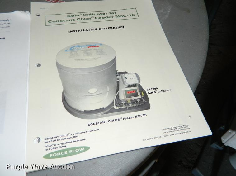 image for item DA9652 Constant Chlor chemical injection discharge unit