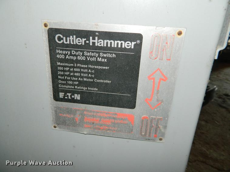 image for item DA9656 Cutler Hammer safety switch