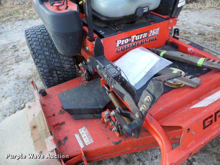 image for item DB5389 Gravely Pro Turn Z60 lawn mower