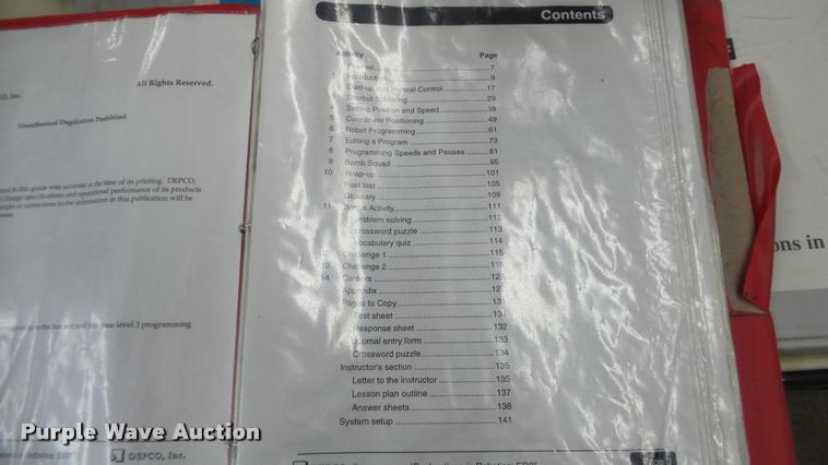 image for item DF9166 Eshed Scorbot-ER111 robotic arm