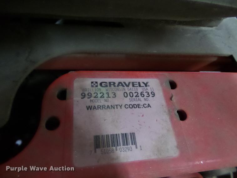 image for item DF9504 Gravely Promaster 272 lawn mower