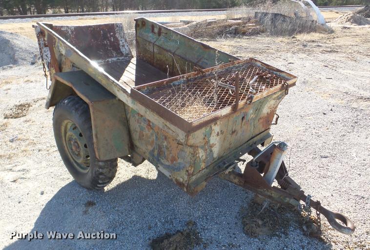 image for item DF9507 Utility trailer