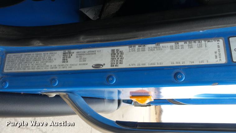 image for item DG9096 2006 Sterling Condor American Lafrance refuse truck