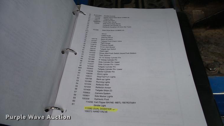 image for item DG9096 2006 Sterling Condor American Lafrance refuse truck