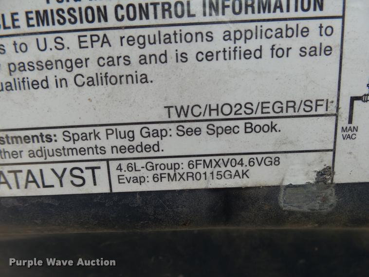 image for item K1007 2006 Ford Crown Victoria Police Interceptor