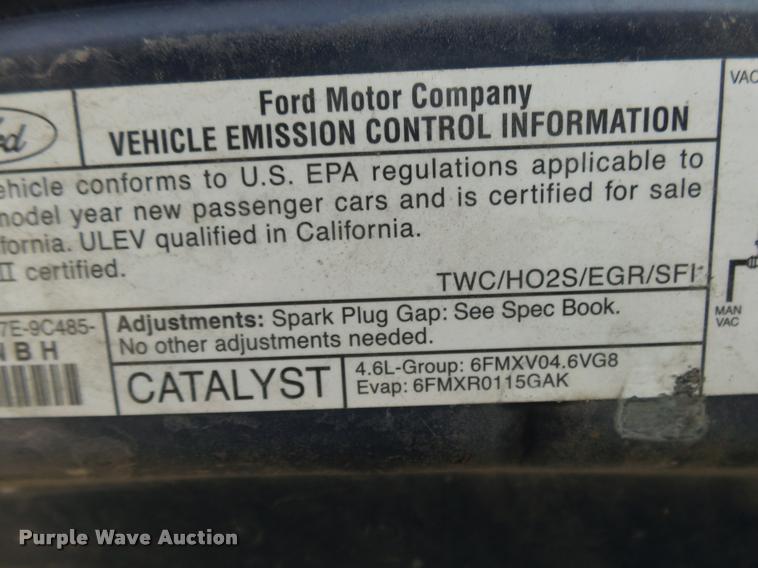 image for item K1007 2006 Ford Crown Victoria Police Interceptor