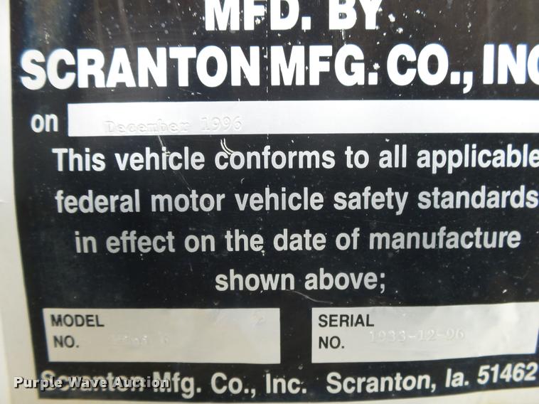 image for item K1009 1995 Ford F350 refuse truck