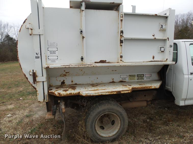 image for item K1009 1995 Ford F350 refuse truck