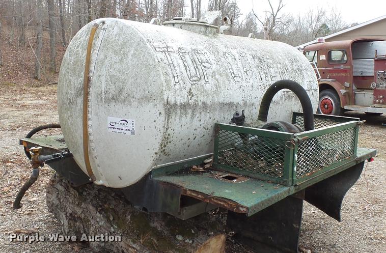 image for item K3414 Shop built tank bed