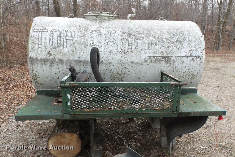 image for item K3414 Shop built tank bed