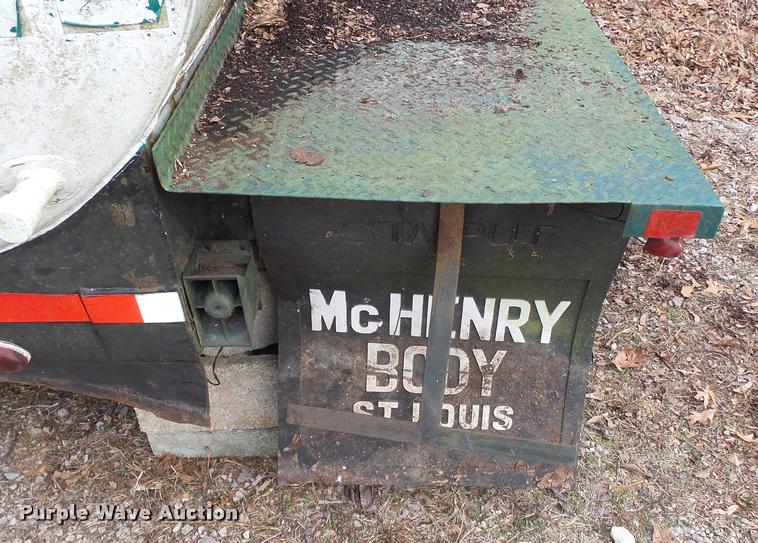 image for item K3414 Shop built tank bed