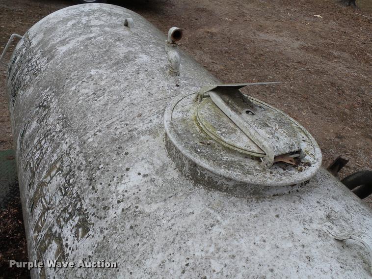 image for item K3414 Shop built tank bed