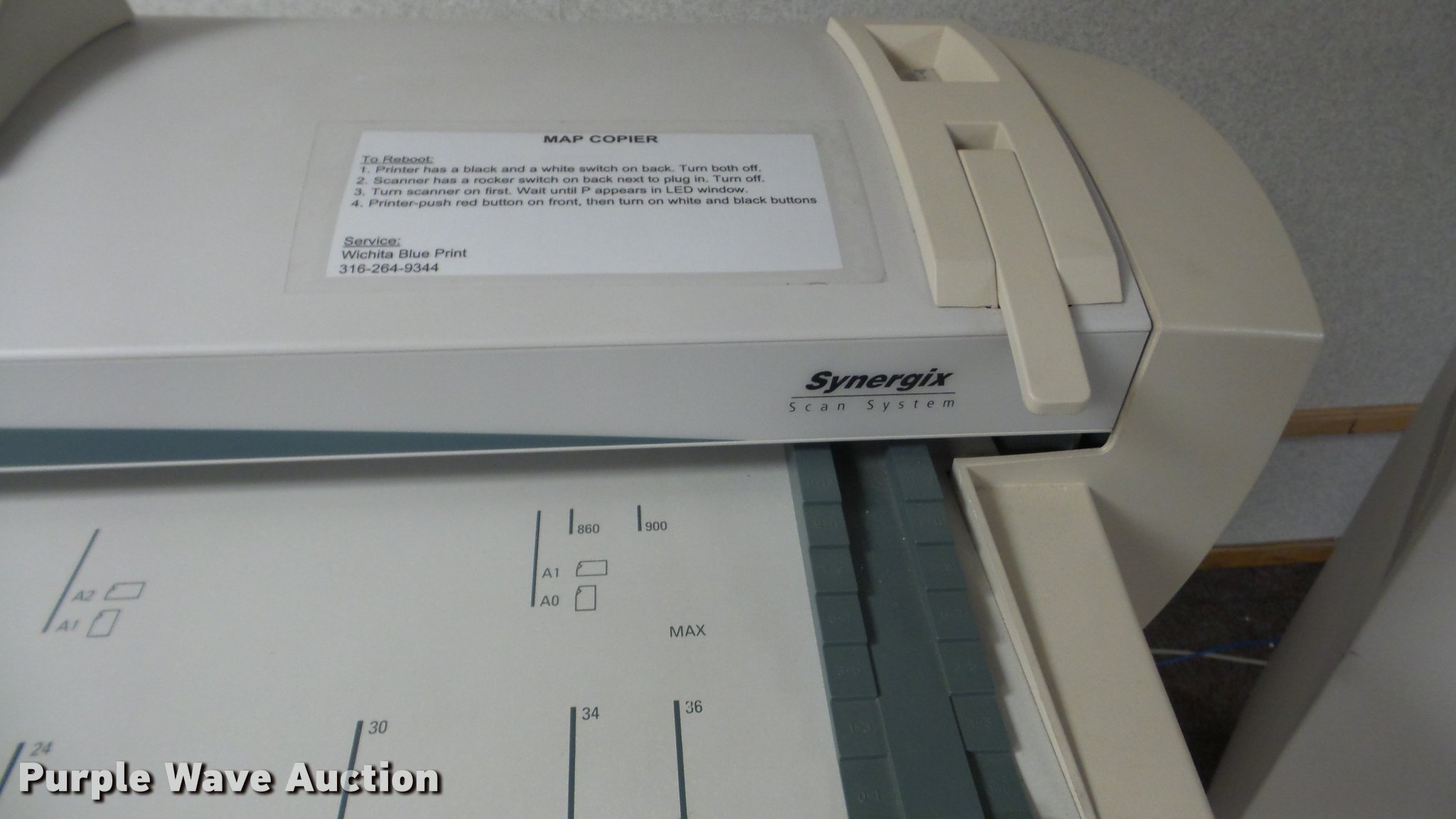 Xerox Engineering Systems printer/scanner/plotter in South Hutchinson, KS | Item DF9204 sold 