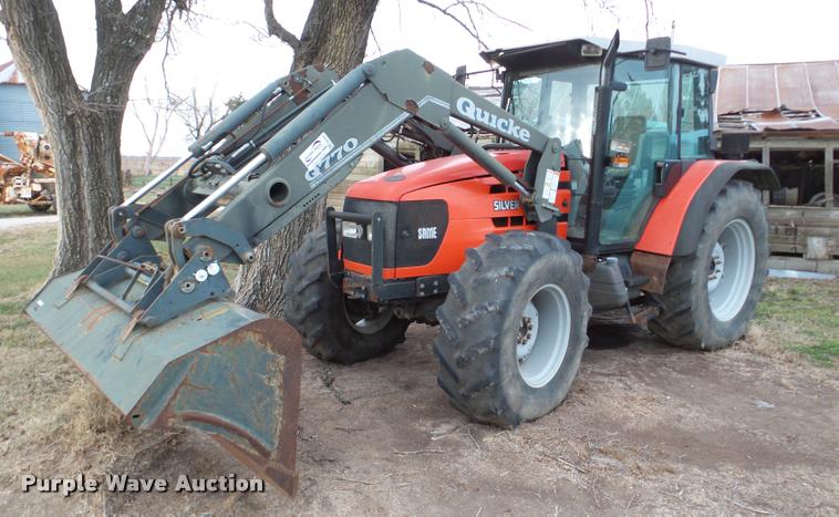 image for item DB5395 Same Silver 100GUDT MFWD tractor