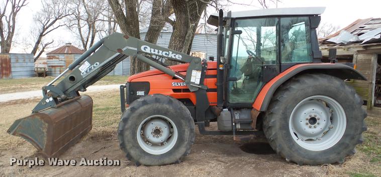 image for item DB5395 Same Silver 100GUDT MFWD tractor