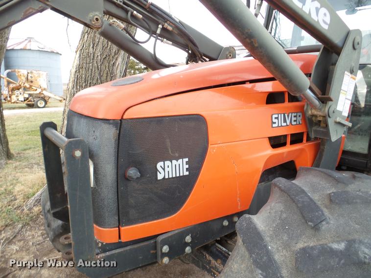 image for item DB5395 Same Silver 100GUDT MFWD tractor
