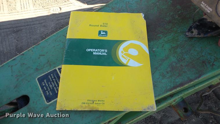 image for item DG9247 1984 John Deere 530 round baler