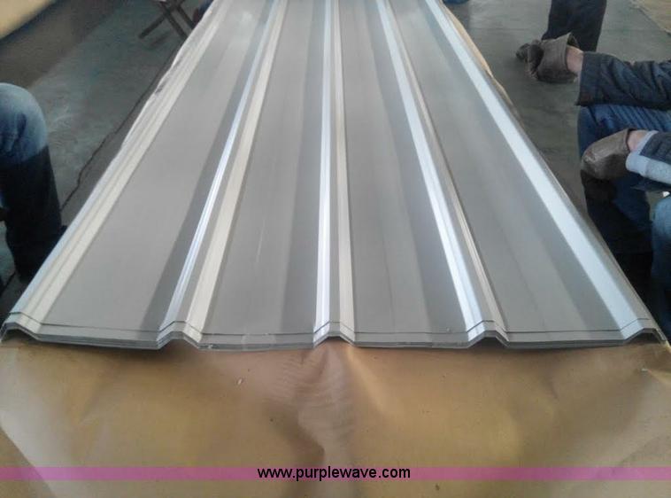 image for item F1767 (70) sheets of steel siding
