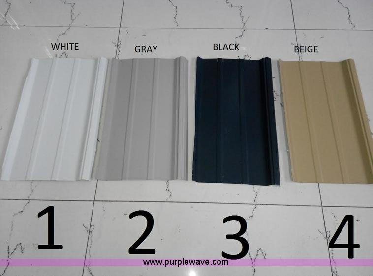 image for item F1767 (70) sheets of steel siding