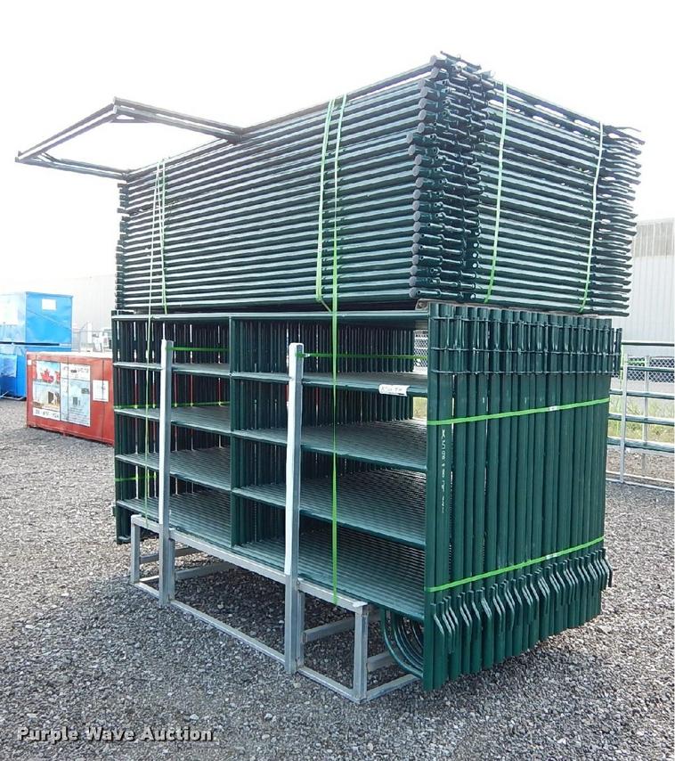 image for item F1771 (56) five bar corral panels