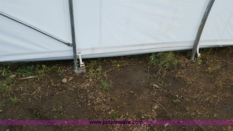 image for item F1776 Canvas fabric storage building