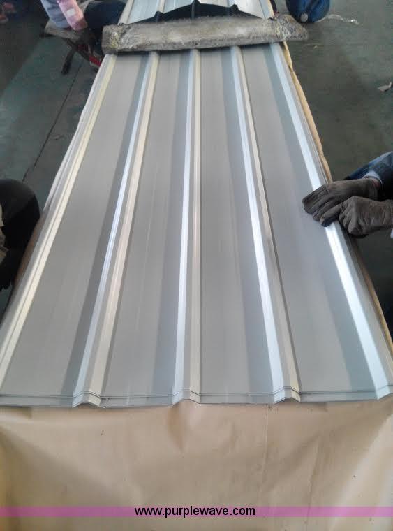 image for item F1797 (60) sheets of steel siding