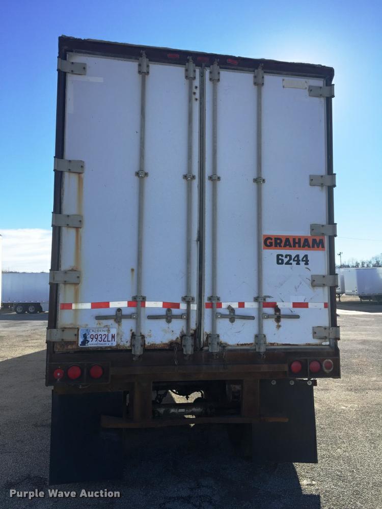 image for item F1704 1985 Brae dry van trailer