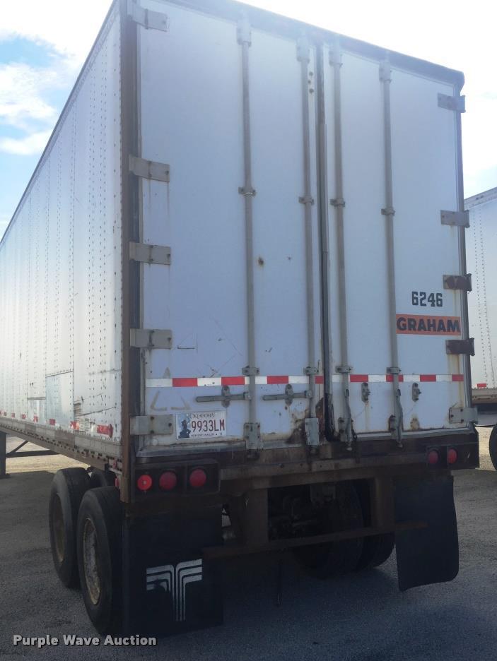 image for item F1707 1985 Brae dry van trailer