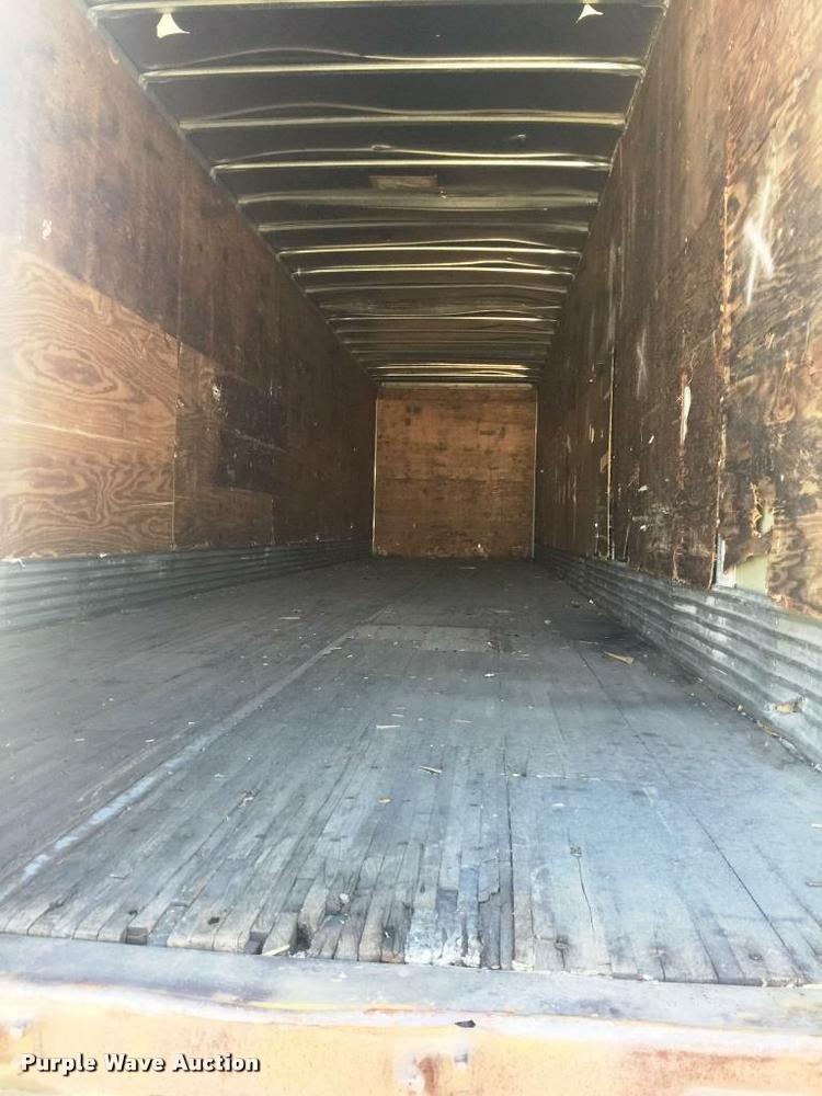 image for item F1707 1985 Brae dry van trailer