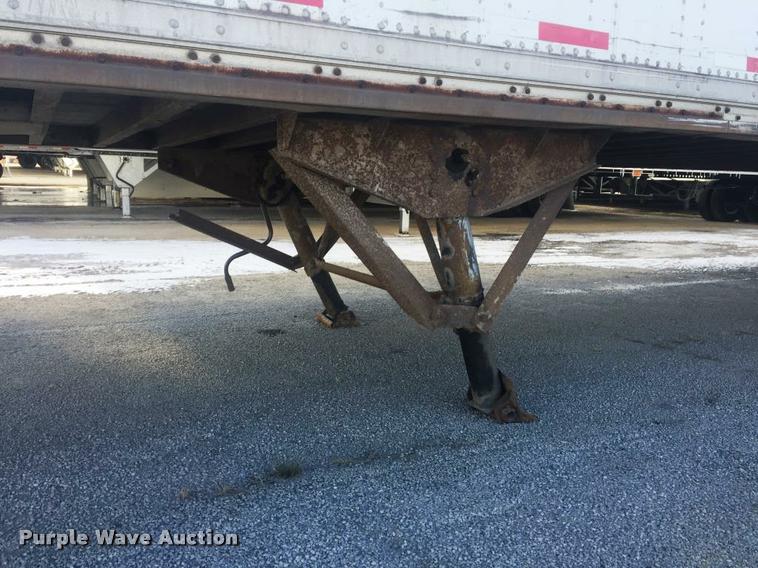 image for item F1709 1985 Brae dry van trailer