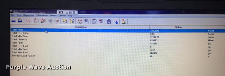 image for item L4198 1999 Kenworth T800 semi truck