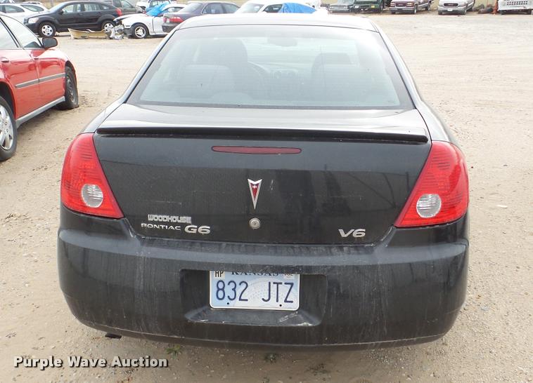 image for item DA2119 2008 Pontiac G6