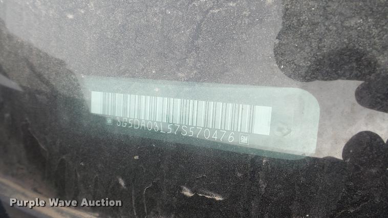 image for item DA2125 2007 Buick Rendezvous van