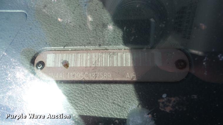 image for item DA2134 2005 Nissan Altima
