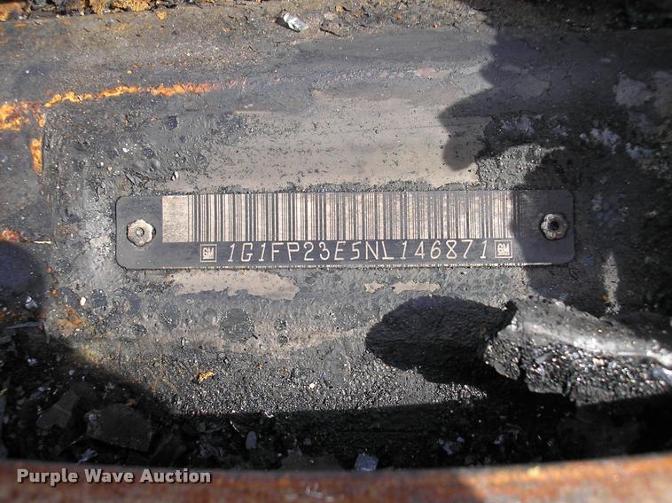 image for item DA2142 1992 Chevrolet Camaro