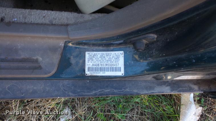 image for item DA2153 1998 Acura Integra