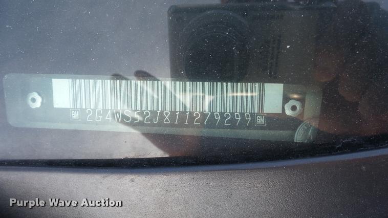 image for item DA2163 2001 Buick Century