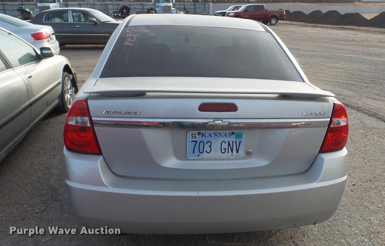 image for item DA2193 2005 Chevrolet Malibu