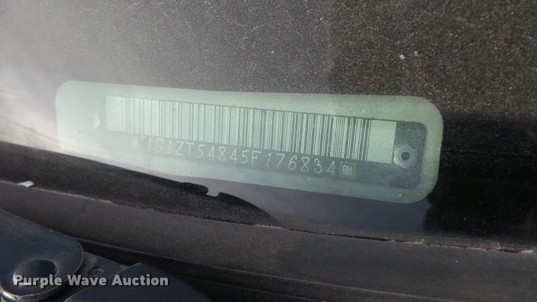 image for item DA2193 2005 Chevrolet Malibu