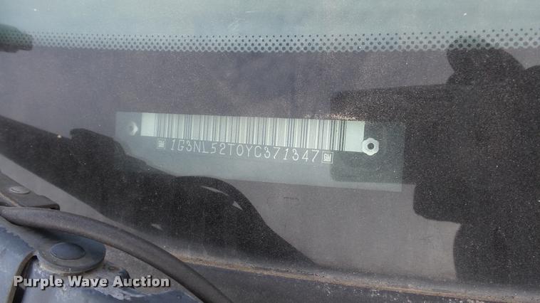 image for item DA2198 2000 Oldsmobile Alero