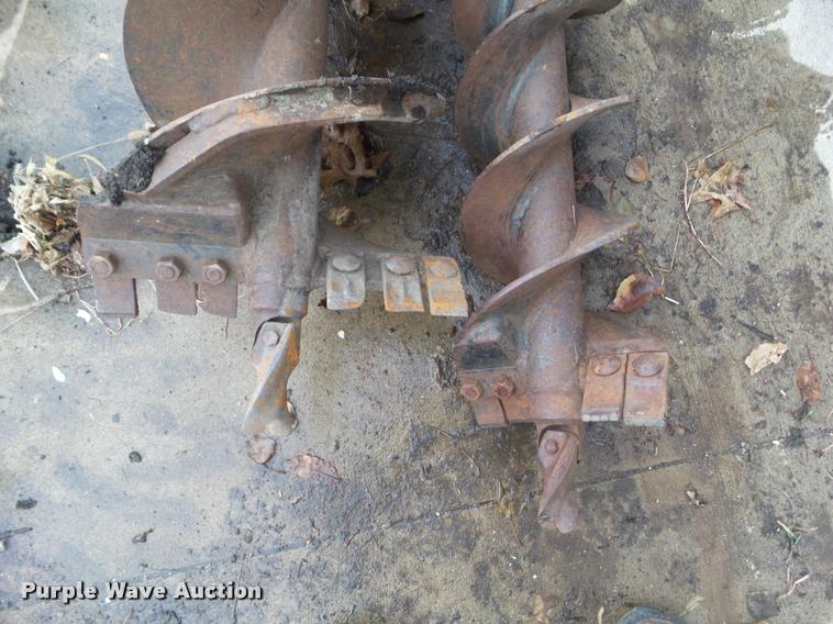 image for item BZ9986 (2) skid steer auger bits