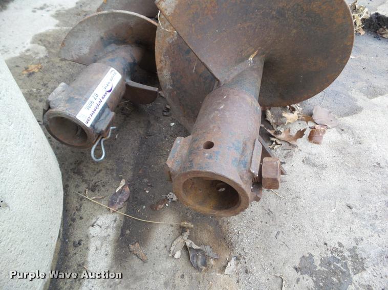 image for item BZ9986 (2) skid steer auger bits