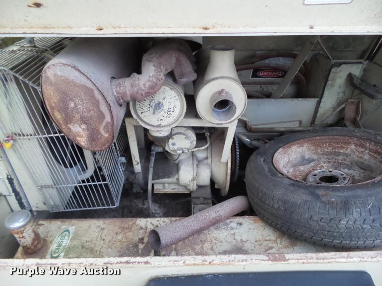 image for item BZ9989 Ingersoll Rand P160WJD air compressor